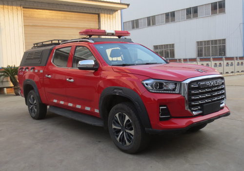 大通皮卡雙排四驅汽油器材消防車